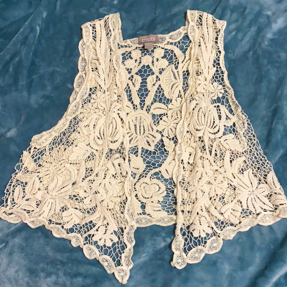 Lace vest
